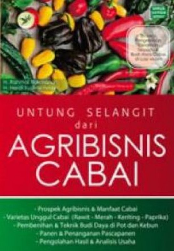 Cover Buku Untung Selangit Dari Agribisnis Cabai