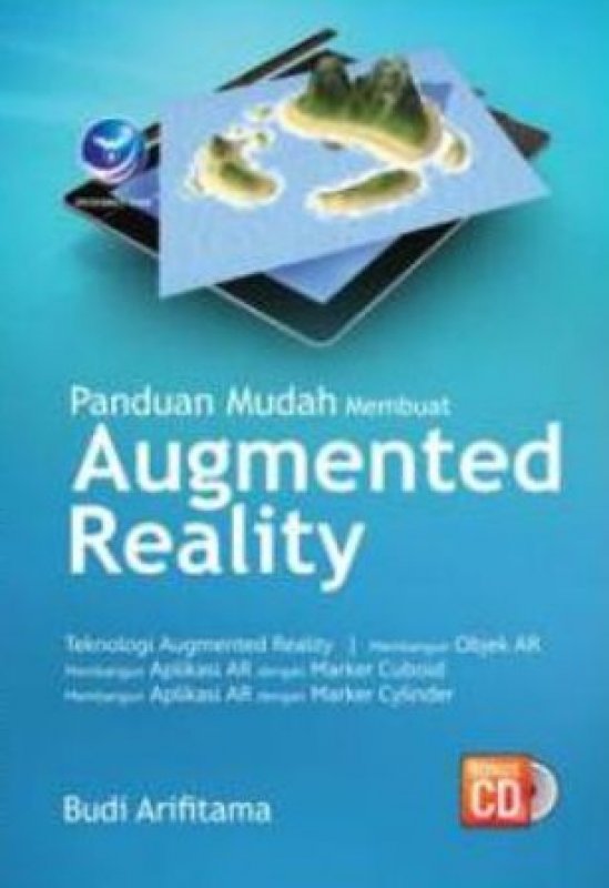 Cover Buku Panduan Mudah Membuat Augmented Reality + CD
