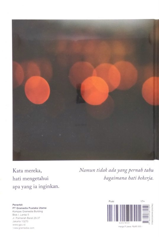 Cover Belakang Buku Anomali Hati (Hard Cover)