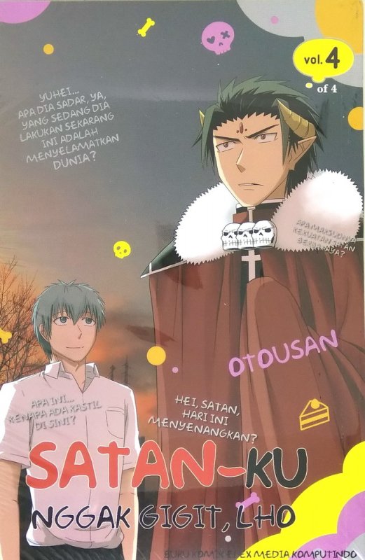 Cover Buku Satan-ku Nggak Gigit, Lho 4