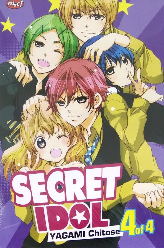 Cover Buku Secret Idol 04 - tamat