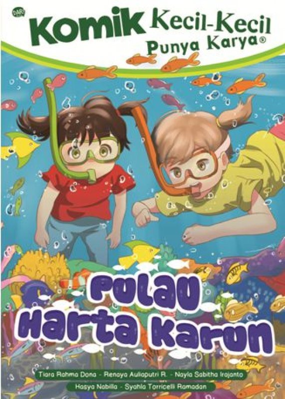 Cover Buku Komik KKPK: Pulau Harta Karun