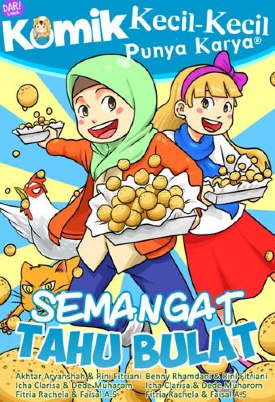 Cover Buku Komik KKPK: Semangat Tahu Bulat