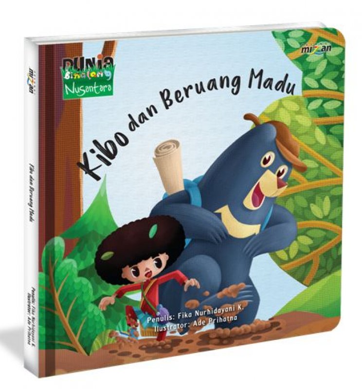 Cover Buku Kibo dan Beruang Madu [Hard Cover]
