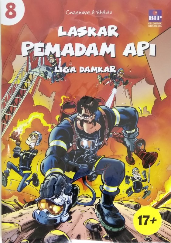Cover Buku Laskar Pemadam Api : Liga Damkar