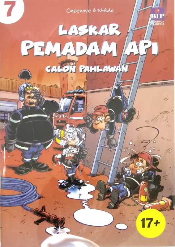 Cover Buku Laskar Pemadam Api : Calon Pahlawan