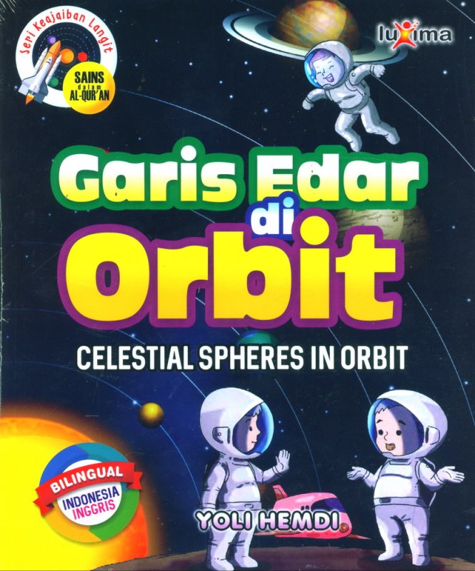 Cover Buku Seri Keajaiban Langit: Garis Edar di Orbit (Bilingual)