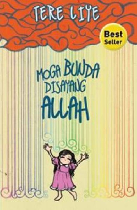 Cover Buku Moga Bunda Disayang Allah (cover awan orange) BK