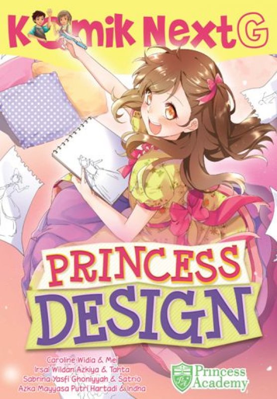 Cover Buku Komik Next G: Princess Design (Rep)