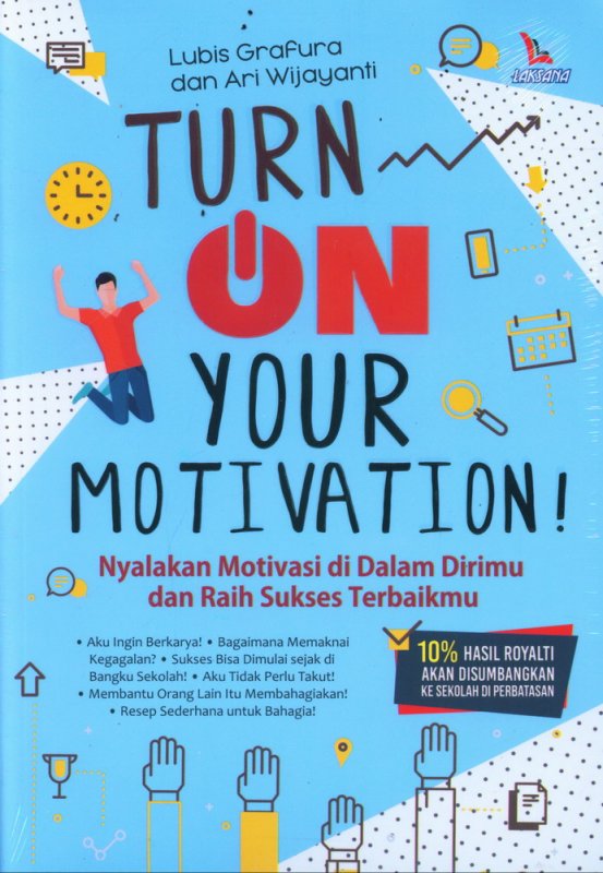 Cover Buku Turn ON Your Motivation