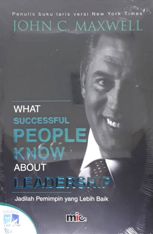 Cover Buku What Successful People Know About Leardership