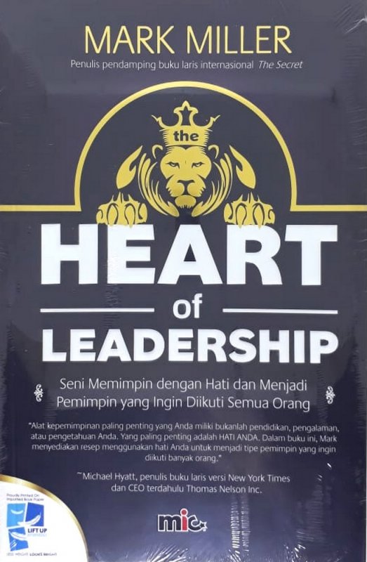 Cover Buku Heart of Leadership