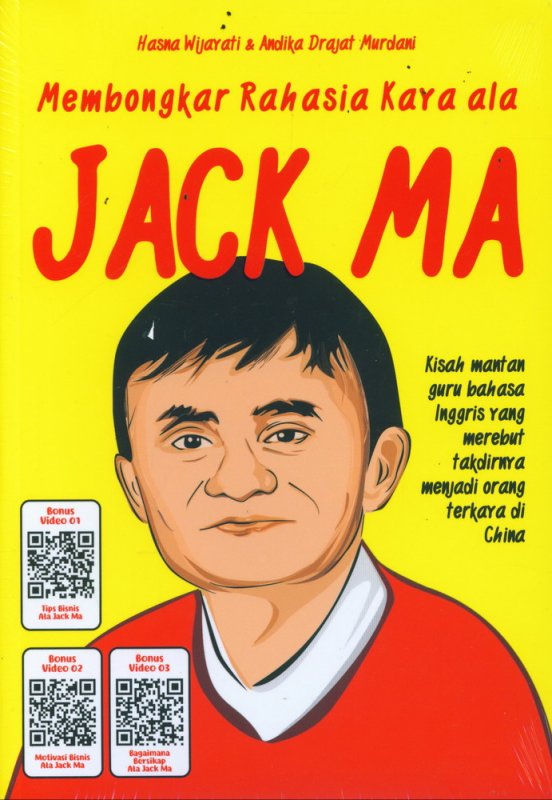Cover Buku Membongkar Rahasia Kaya ala Jack Ma