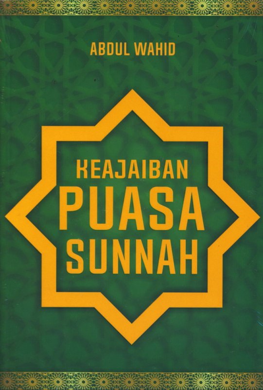 Cover Buku Keajaiban Puasa Sunnah (AHI)