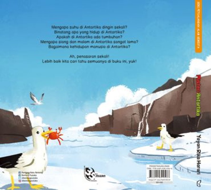 Cover Belakang Buku Misteri Antartika (Seri Petualangan Alam Semesta)