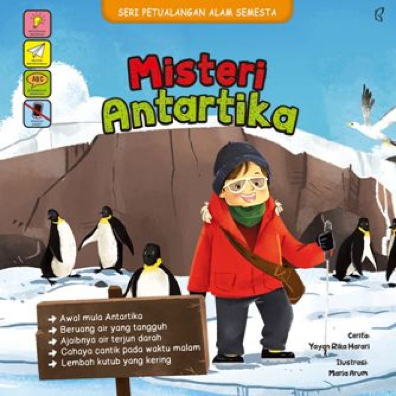 Cover Buku Misteri Antartika (Seri Petualangan Alam Semesta)