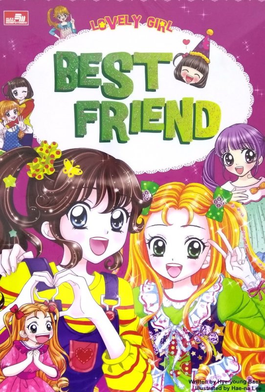 Cover Buku Lovely Girl Best Friend