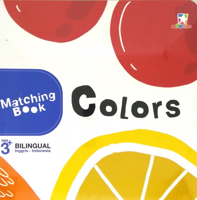Cover Buku Matching Book: Colors