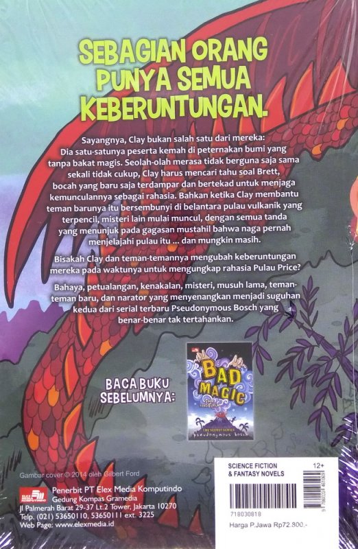 Cover Belakang Buku Bad Luck - Nasib yang Buruk