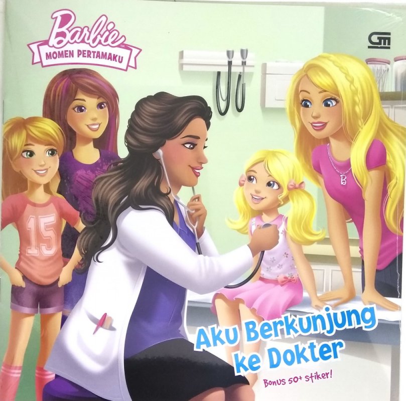 Cover Buku Barbie Momen Pertamaku: Aku Berkunjung ke Dokter