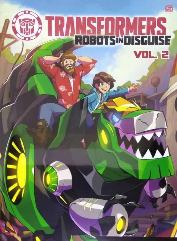 Cover Buku Transformers: Robots in Disguise vol.2
