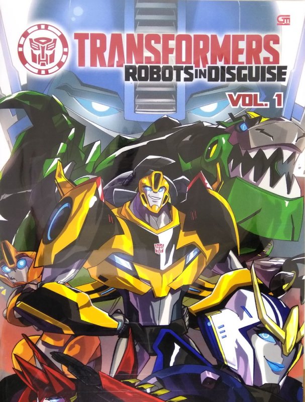 Cover Buku Transformers: Robots in Disguise vol.1