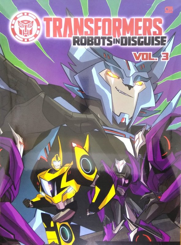 Cover Buku Transformers: Robots in Disguise vol.3