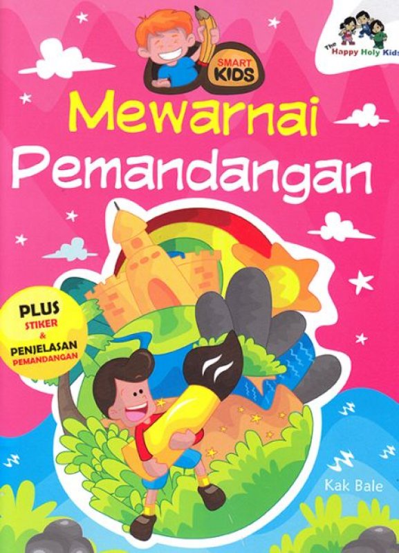 Cover Buku SMART KIDS: MEWARNAI PEMANDANGAN