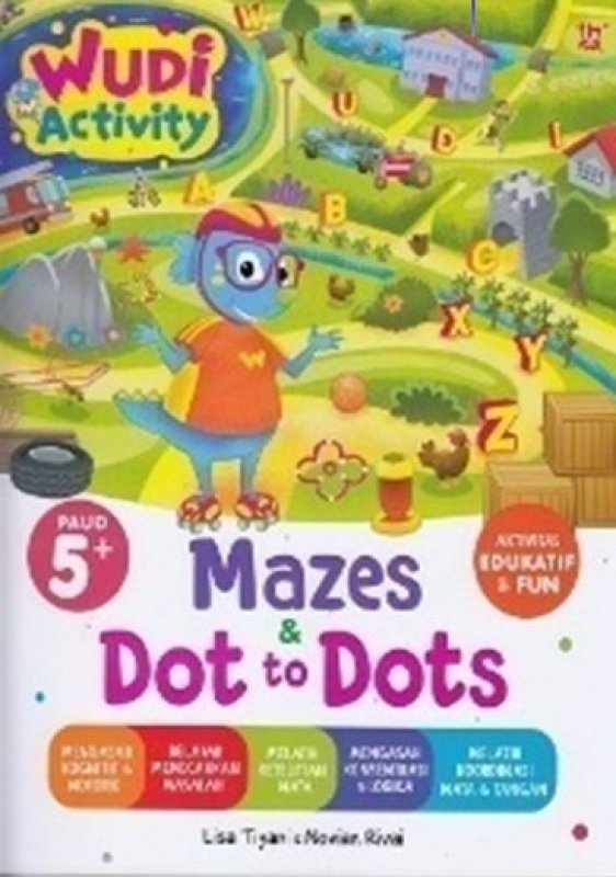 Cover Buku WUDI ACTIVITY: MAZES & DOT TO DOTS (Promo Best Book)