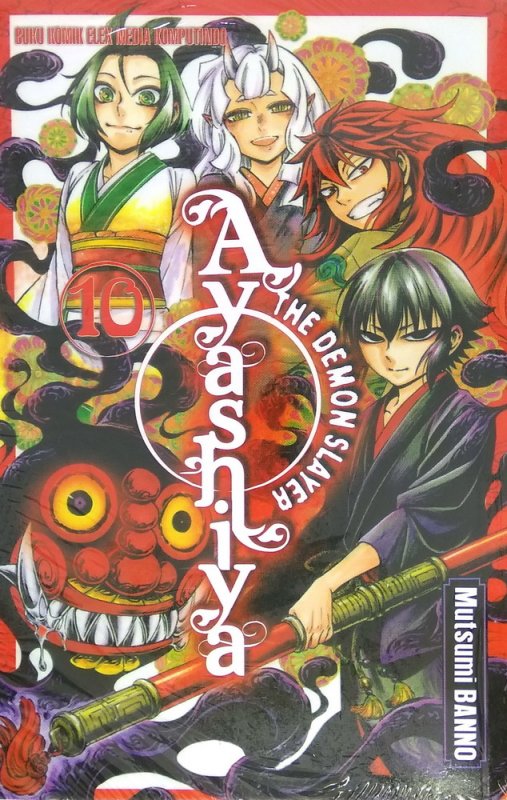 Cover Buku Ayashiya The Demon Slayer 10