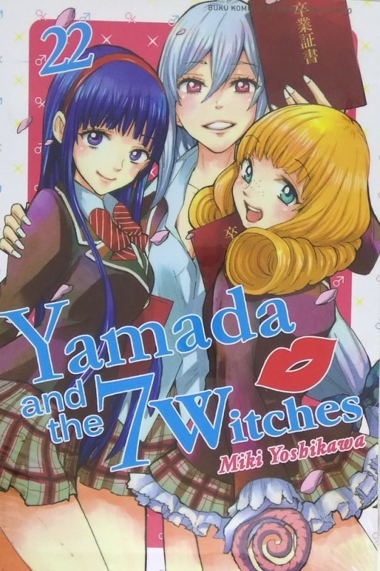 Cover Buku Yamada and the 7 Witches Vol. 22