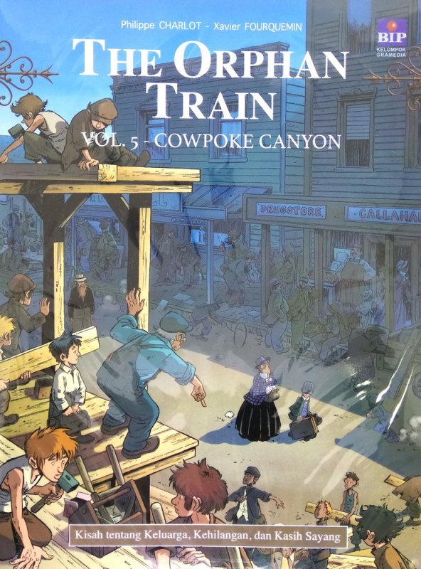 Cover Buku The Orphan Train Vol. 5 : Cowpoke Canyon