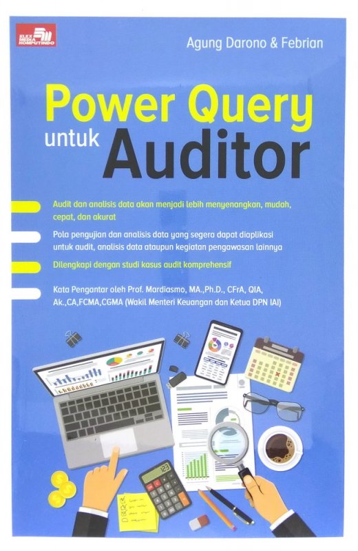 Cover Buku Power Query untuk Auditor