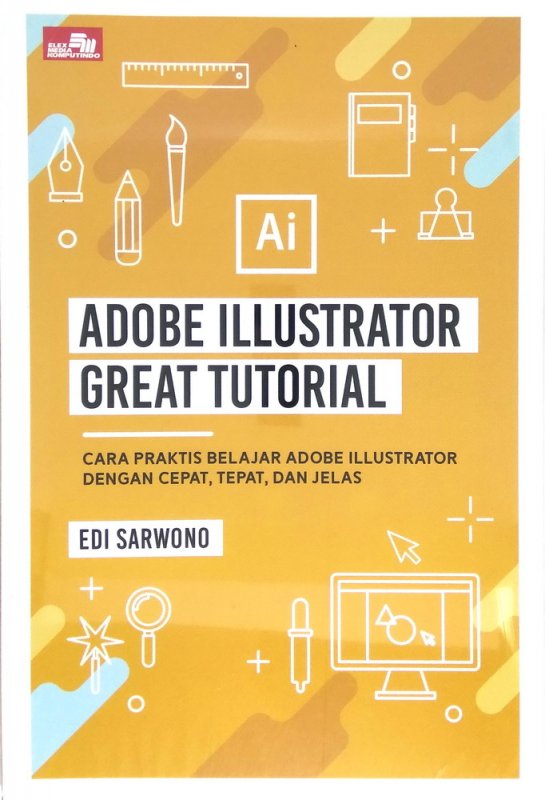 Cover Buku Adobe Illustrator Great Tutorial