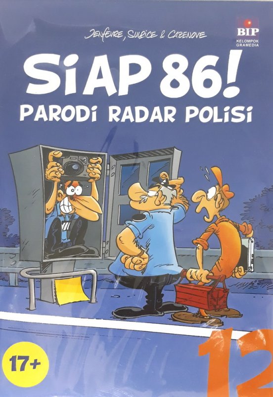 Cover Buku Siap 86 ! Parodi Radar Polisi