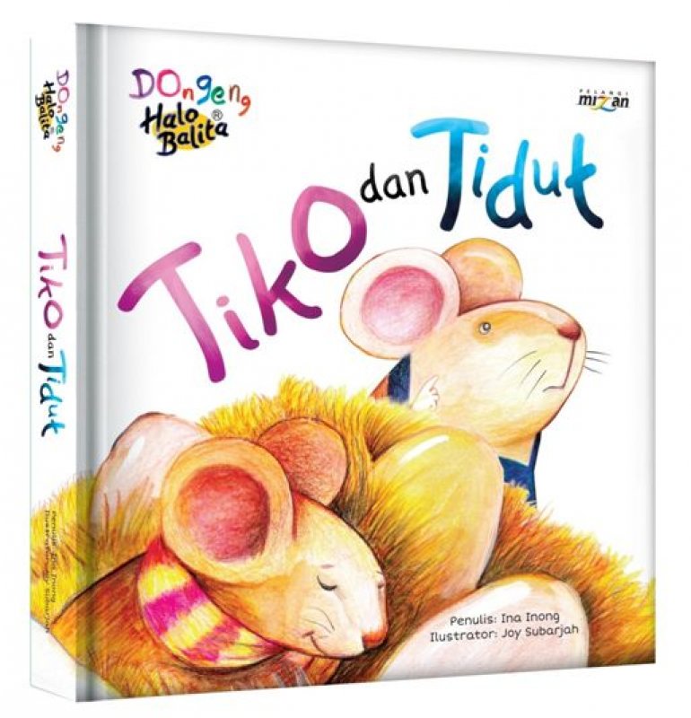 Cover Buku Dongeng Halo Balita: Tiko dan Tidut (Boardbook)