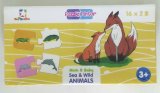 Puzzle Pintar: Mom & Baby Sea & Wild Animals