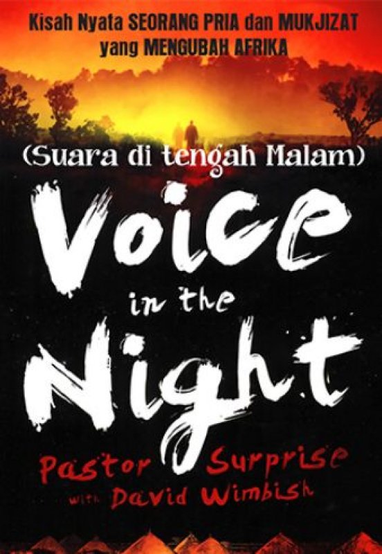 Cover Depan Buku Suara di tengah Malam - Voice in the Night