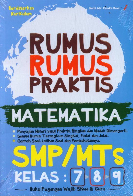 Buku Rumus-rumus Praktis Matematika Smp/mts Kelas 7-8-9 | Bukukita