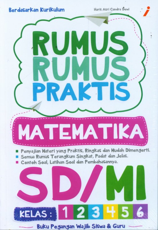 Cover Buku Rumus-Rumus Praktis MATEMATIKA SD/MI Kelas 1-6