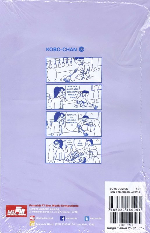 Cover Belakang Buku New Kobochan 36