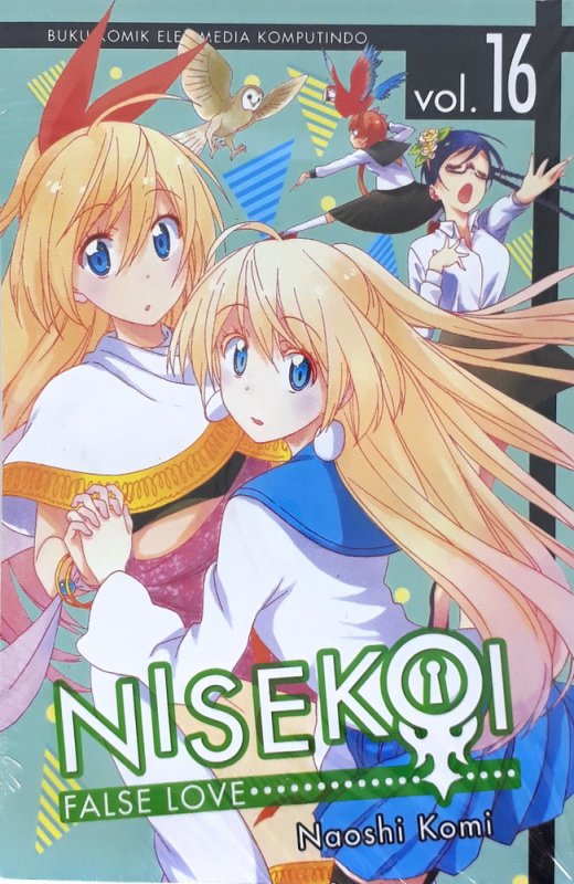 Cover Buku Nisekoi: False Love 16