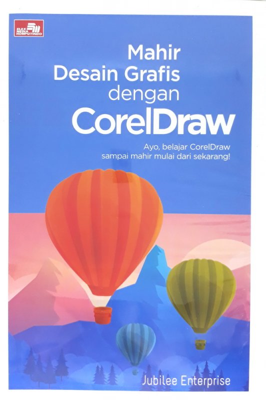 Cover Buku Mahir Desain Grafis dengan CorelDraw