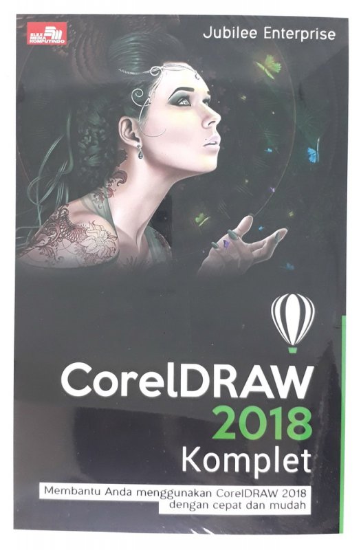 Cover Buku CorelDRAW 2018 Komplet