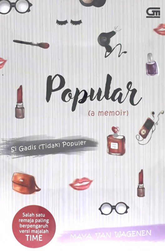 Cover Buku Popular : Si Gadis (Tidak) Populer