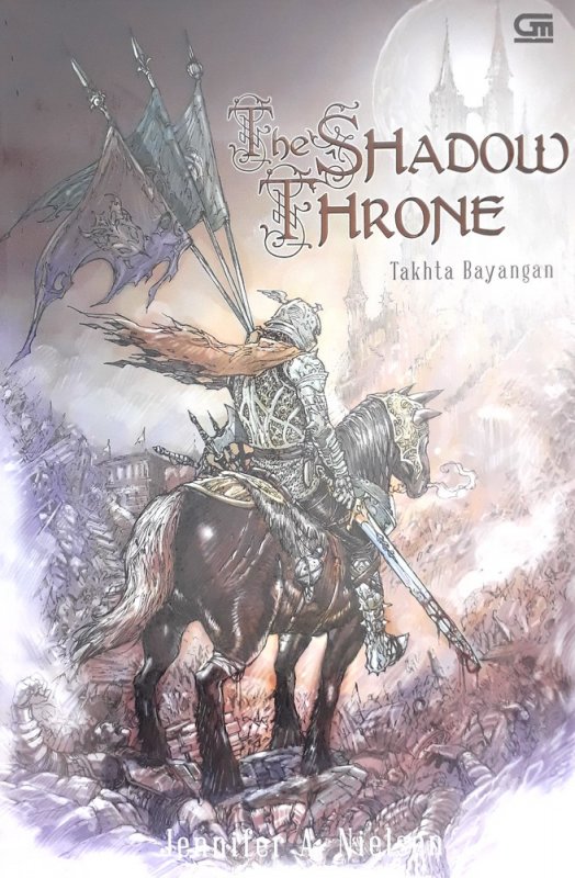 Cover Buku The Shadow Throne - Takhta Bayangan
