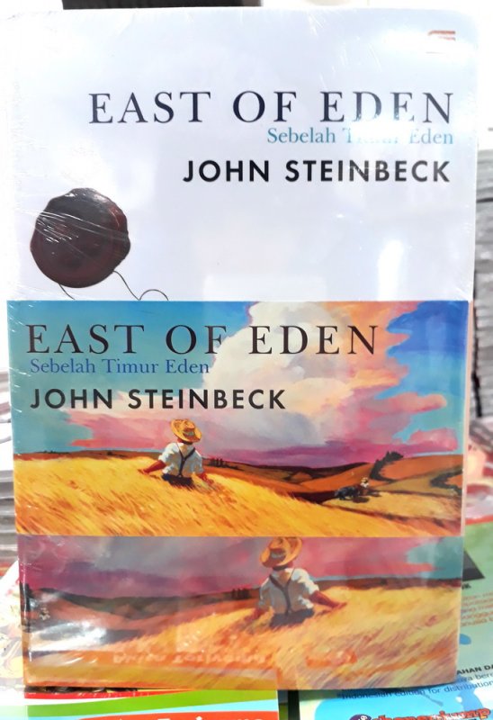 Cover Belakang Buku Sebelah Timur Eden (East of Eden) - Bundle 1 & 2