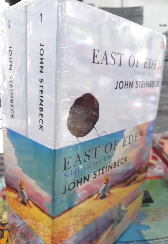 Cover Buku Sebelah Timur Eden (East of Eden) - Bundle 1 & 2