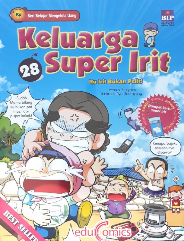 Cover Buku Keluarga Super Irit 28: Itu Irit Bukan Pelit