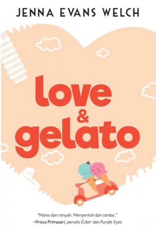 Cover Buku Love & Gelato